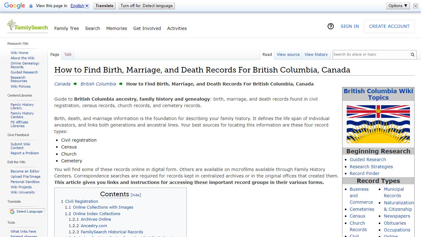 How to Find Birth, Marriage, and Death Records For British ...