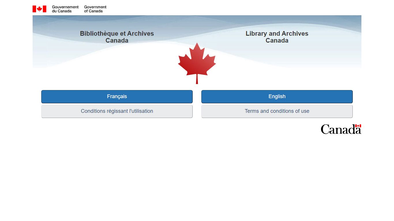 Births, Marriages and Deaths Recorded in Canada - Library ...